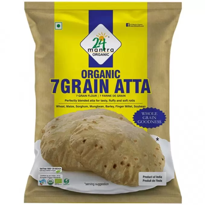 24 MANTRA ORGANIC 7GRAIN ATTA 1KG 1 kg