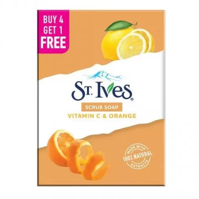 ST.LEVS VITAMIN C & ORANGE SOAP 5*125GM 125 gm