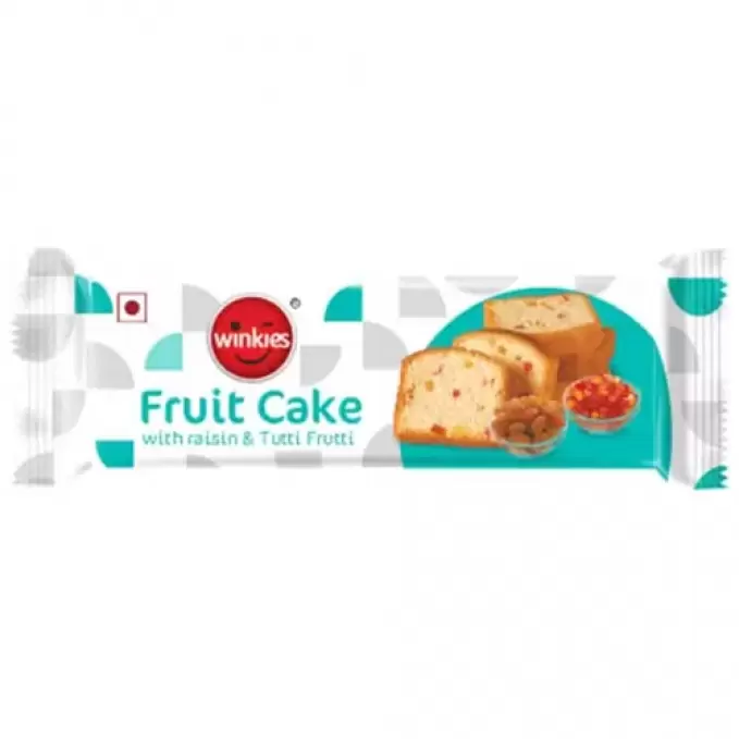 WINKIES FRUIT CAKE RAISIN&TUTTI FRUTTI 130G 130 gm