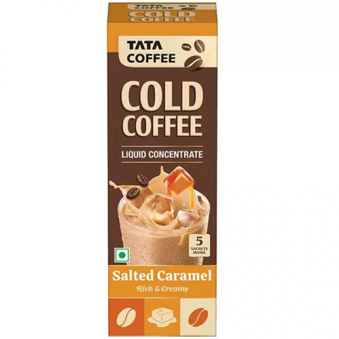 TATA COLD COFFEE SALTED CARAMEL LIQUID 100ML 100 ml