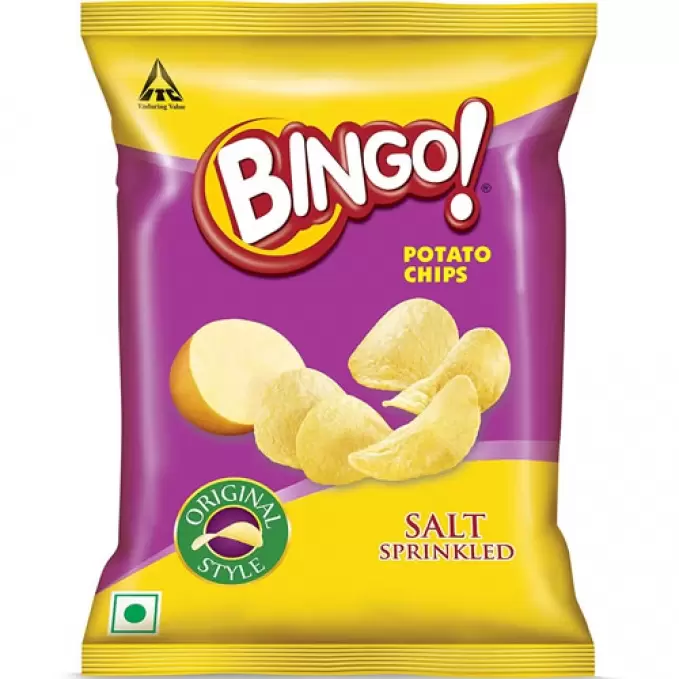 BINGO POTATO CHIPS SALT 22 gm