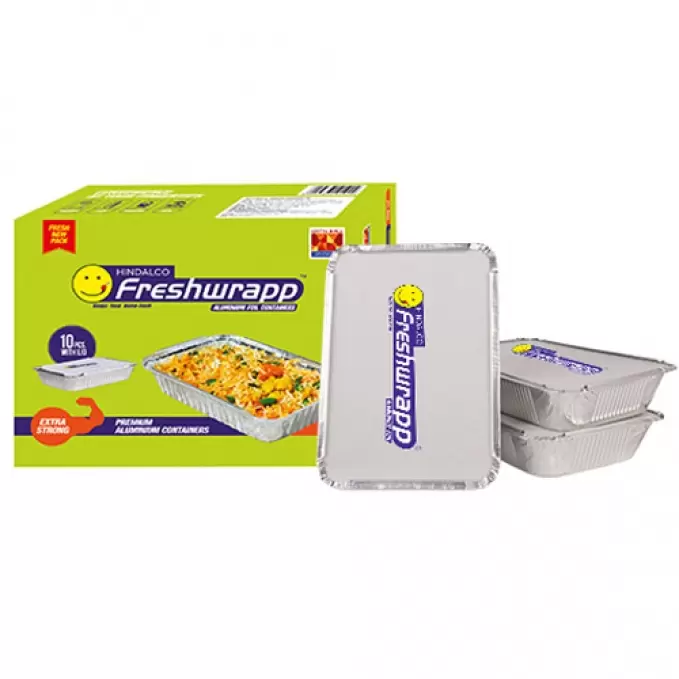 FRESHWRAPP ALUMINIUM FOIL CONTAINERS 750ML 750 ml