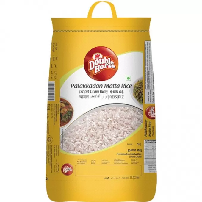 DOUBLE HORSE PALAKKADAN MATTA RICE 5KG 5 kg