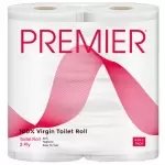 Premier Toilet Tissue Paper Roll 4in1 3ply