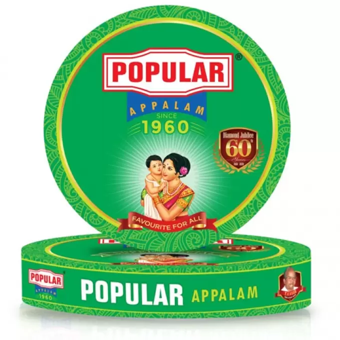 POPULAR APPALAM (S.P) 225 gm