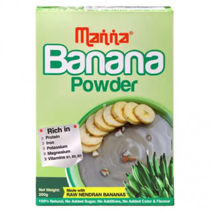 MANNA BANANA POWDER 200G 200 gm