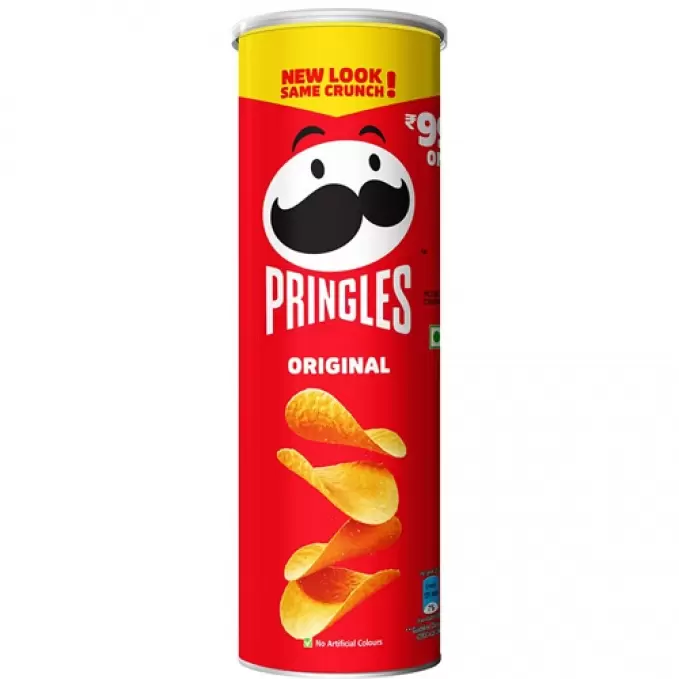 PRINGLES POTATO CRISPS ORIGINAL 107 gm