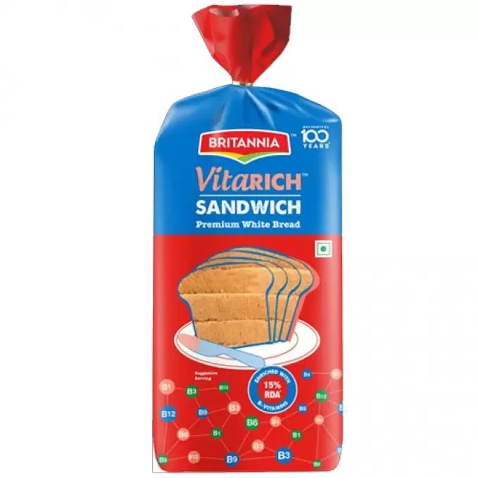 BRITANNIA BREAD SANDWICH MEDIUM 350 gm