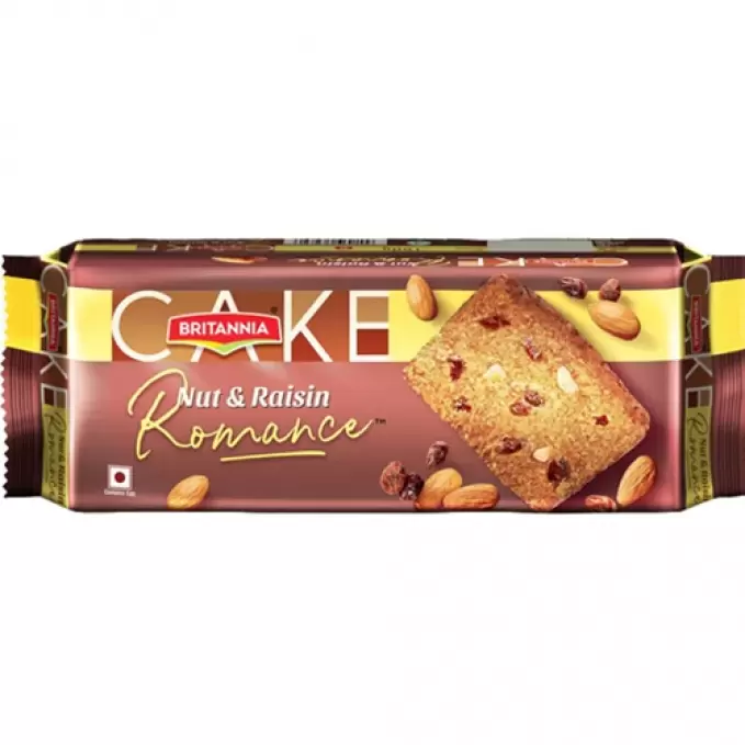 BRITANNIA CAKE  NUT - RAISIN 140 gm