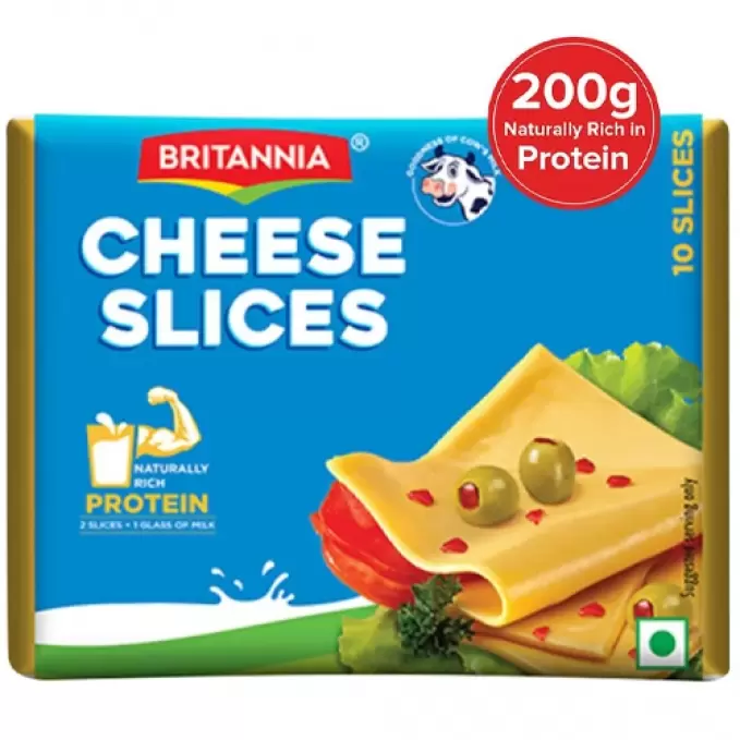 BRITANNIA CHEESE SLICES  200 gm