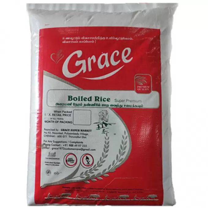 BOILED RICE SUPER PREMIUM 26KG 26 kg