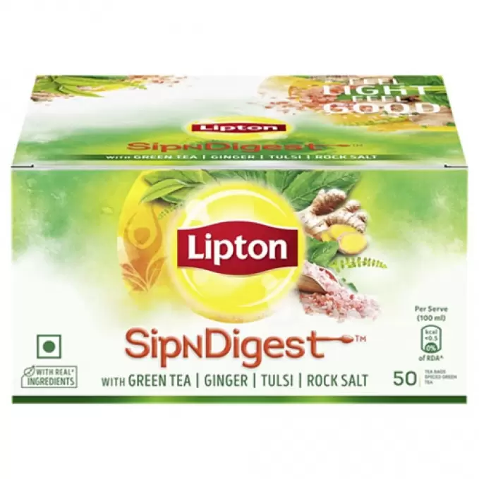 LIPTON SPINDIGEST TEA BAG 50S 50 Nos
