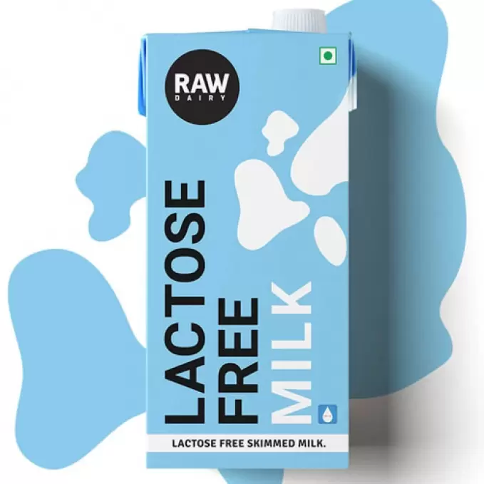 RAW DAIRY LACTOSE FREE MILK 1LTR 1 l