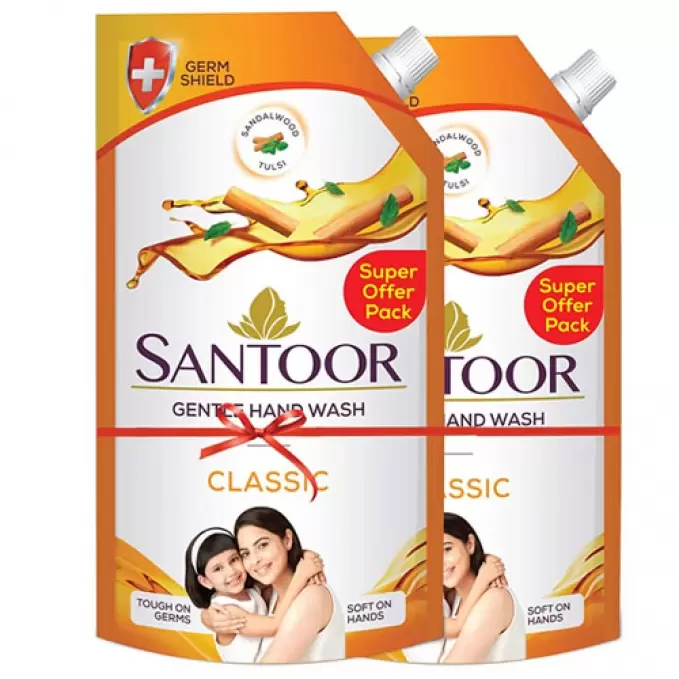 SANTOOR CLASSIC HAND WASH 750ML B1G1 750 ml