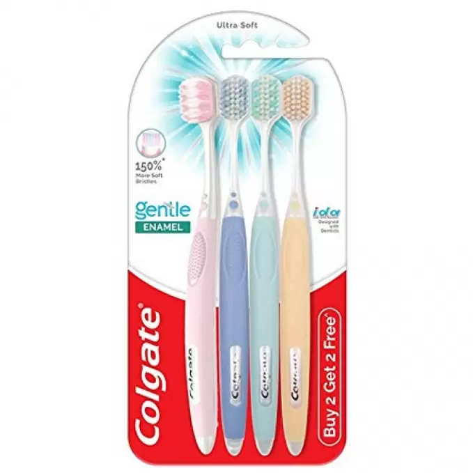 COLGATE GENTLE ENAMEL TOOTH BRUSH B2G2 1 Nos