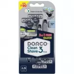 Dorco clean shave 3plus razor