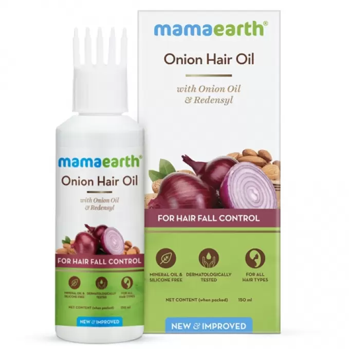 Mingu Pharma Herbal Organic Onion Hair Oil, Liquid