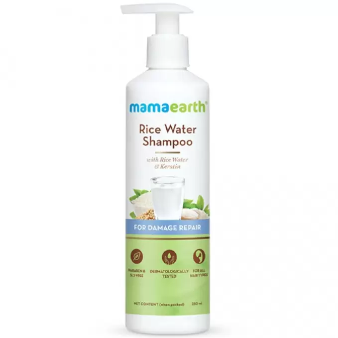 MAMAEARTH RICE WATER SHAMPOO  250 ml