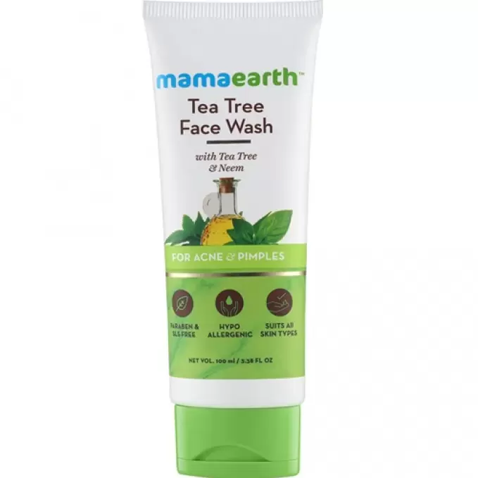 MAMAEARTH TEA TREE FACE WASH  100 ml