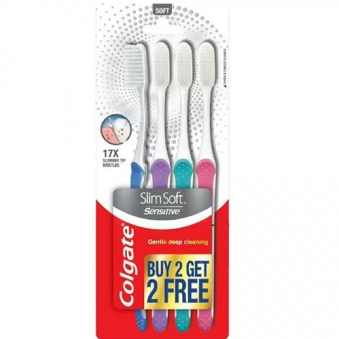 COLGATE SLIM SOFT SENSITIVE TOOTH BRUSH B2G2 1 Nos