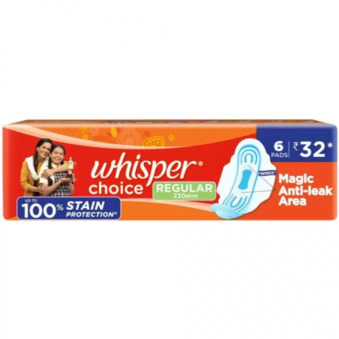 WHISPER CHOICE REGULAR WINGS 6 Nos