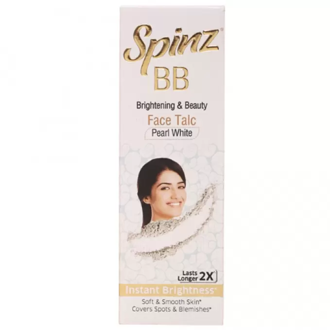 SPINZ BB INSTANT GLOW TALC  80 gm