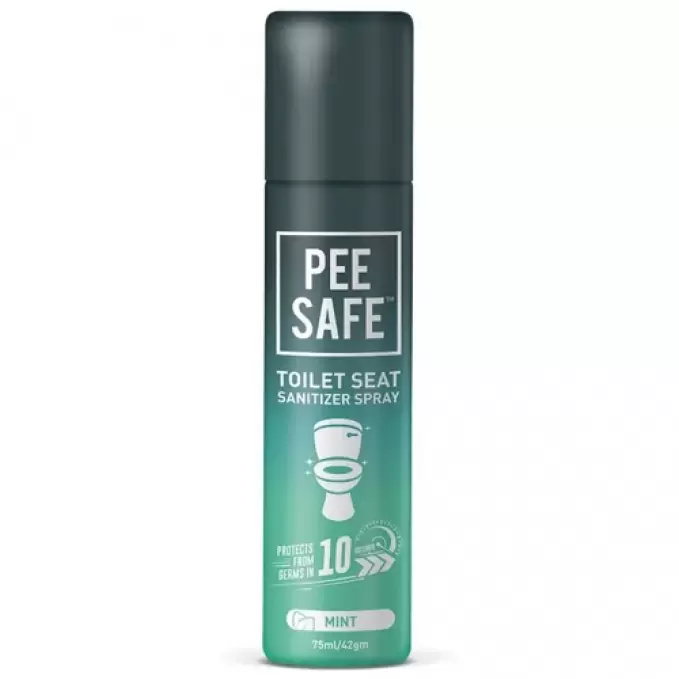 PEE SAFE TOILET SEAT SANITIZER SPRAY MINT  75 ml