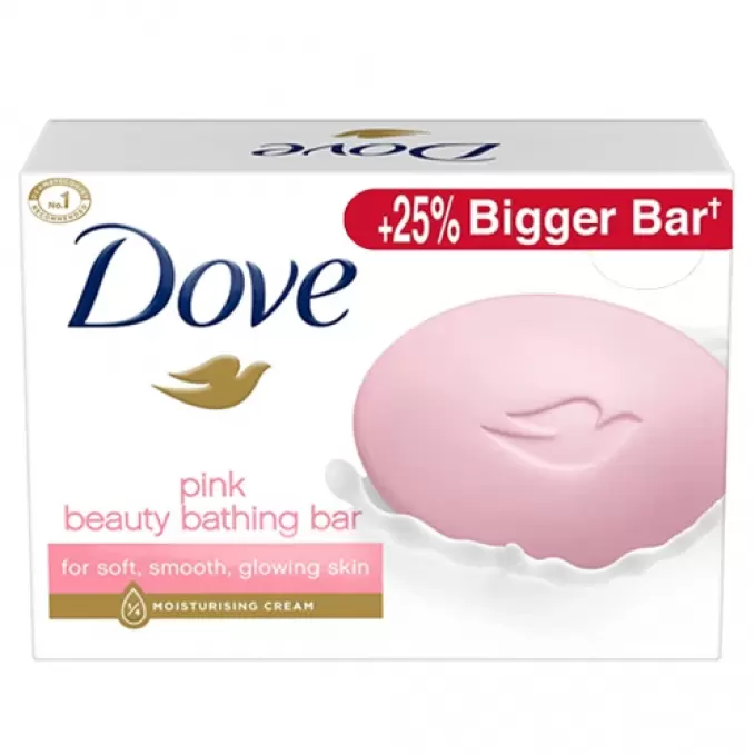 DOVE PINK BEAUTY BATHING BAR 125 gm