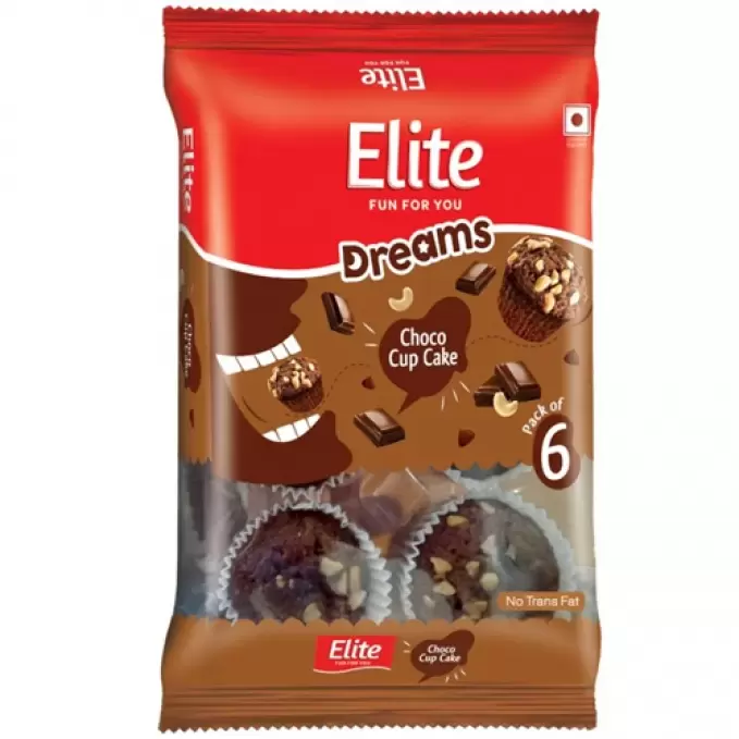 ELITE DREAMS CHOCO CUP CAKE  140 gm