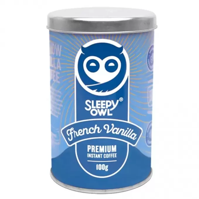 SLEEPY OWL PREMIUM INSTANT COFFEE VANILLA  100 gm
