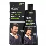 VCARE SUPER EAZZY HAIR COLOR NATURAL BLACK SHAMPOO 180ml