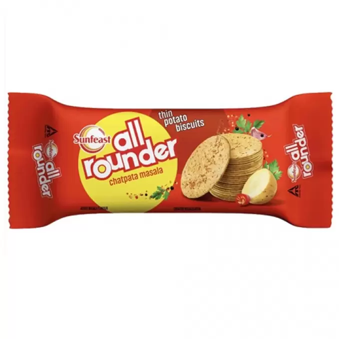 SUNFEAST ALL ROUNDER CHATPATA MASALA BISCUITS 75G 75 gm