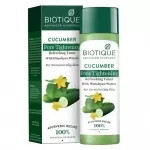 Biotique cucumber pore tightening refreshing toner 