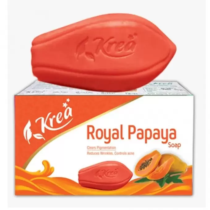 KREA ROYAL PAPAYA SOAP 100 gm