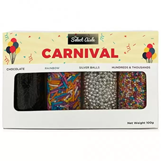 SELECT AISLE CARNIVAL CAKE DECOR 100 gm