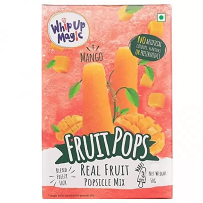 WHIP UP MAGIC FRUIT POPS MANGO 50 gm