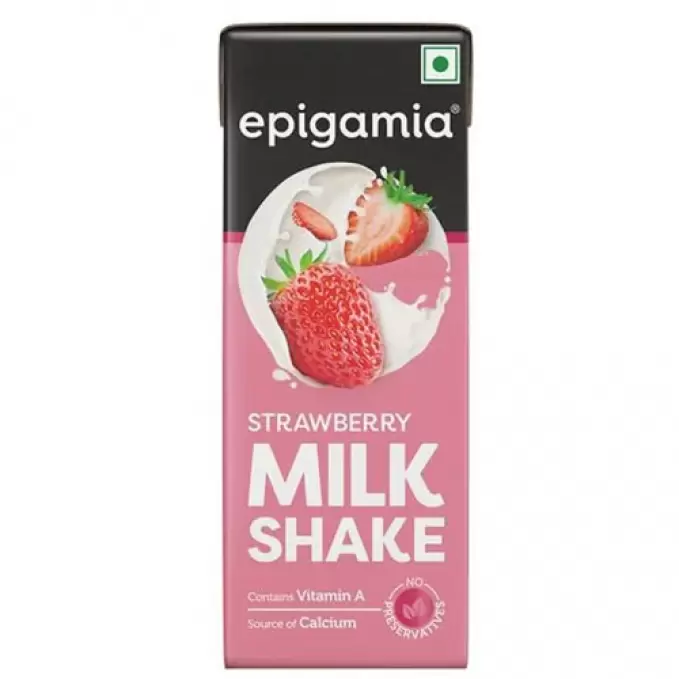 EPIGAMIA MILK SHAKE STRAWBERRY 180ml 180 ml