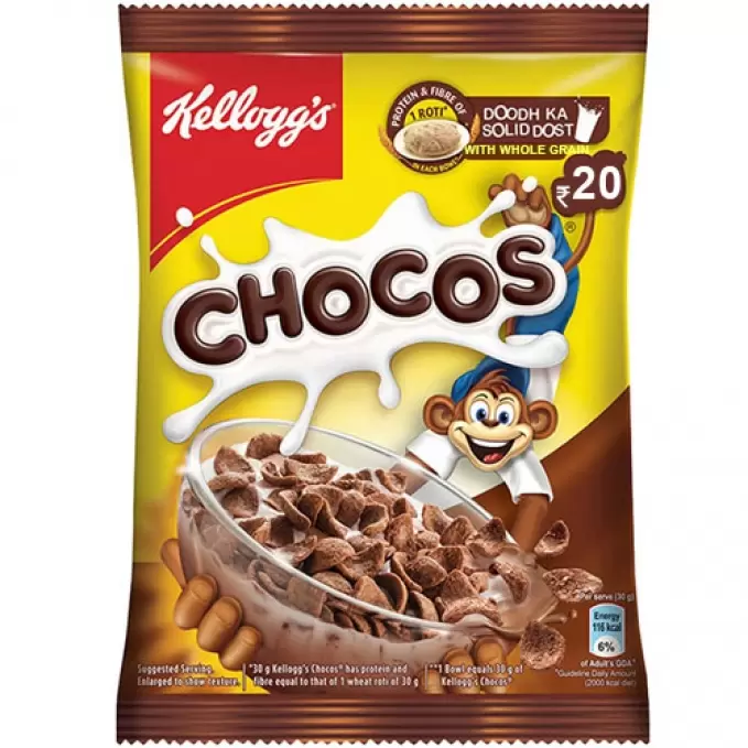 KELLOGG S CHOCOS 52g 52 gm