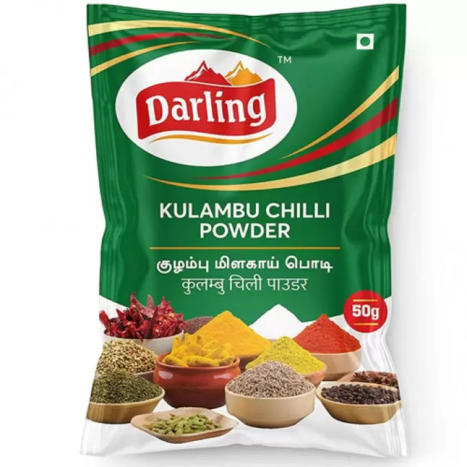 DARLING KULAMBU CHILLI POWDER 50g 50 gm