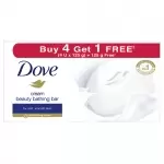 DOVE CREAM BEAUTY BATHING BAR 4*125G 125gm