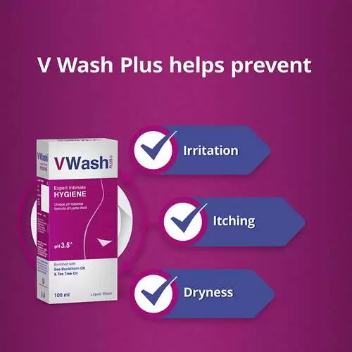 V WASH PLUS HYGIENE 350ML 350 ml