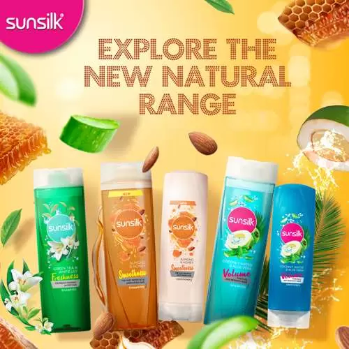 SUNSILK ALMOND&HONEY SHAMPOO 370 ml