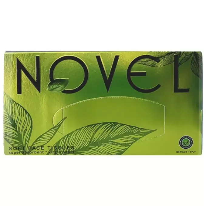 NOVEL SOFT FACE TISSUES 100N PULLS B1G1 100 pcs