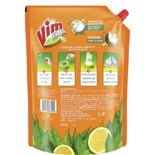 VIM ANTI BAC WITH NEEM LIQUID 2L 2 l