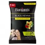 Banjaras black henna hair color shampoo 15ml