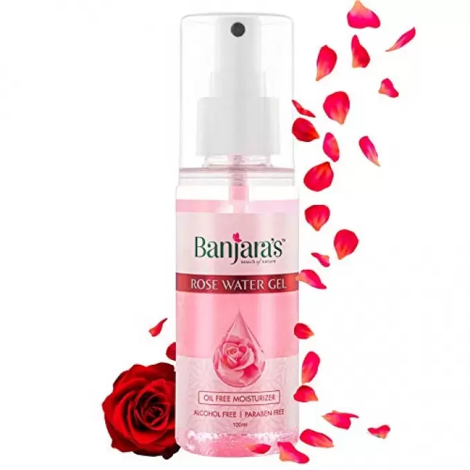 BANJARAS ROSE WATER GEL 100ml 100 ml