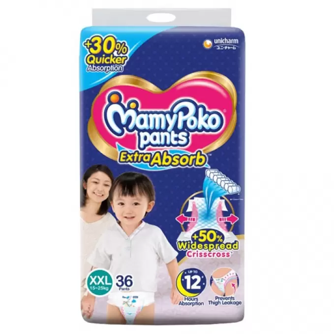 MAMY POKO PANTS XXL 36PCS 36 Nos