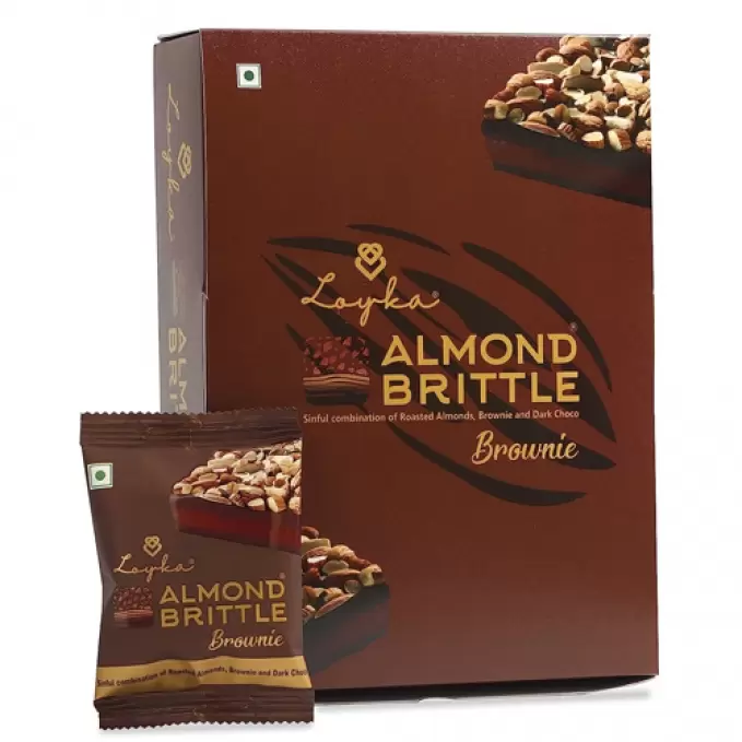 ALMOND BRITTLE BROWNIE 17g 17 gm