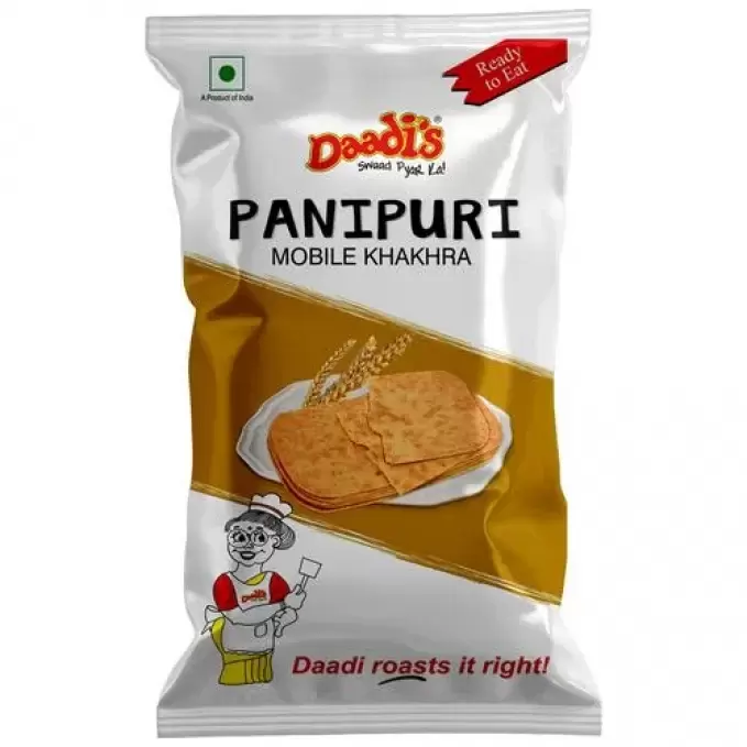 DAADI S MOBILE KHAKHRA PANIPURI 40gMobile  40 gm