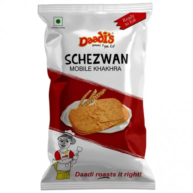 DAADI S MOBILE KHAKHRA SCHEZWAN 40g 40 gm